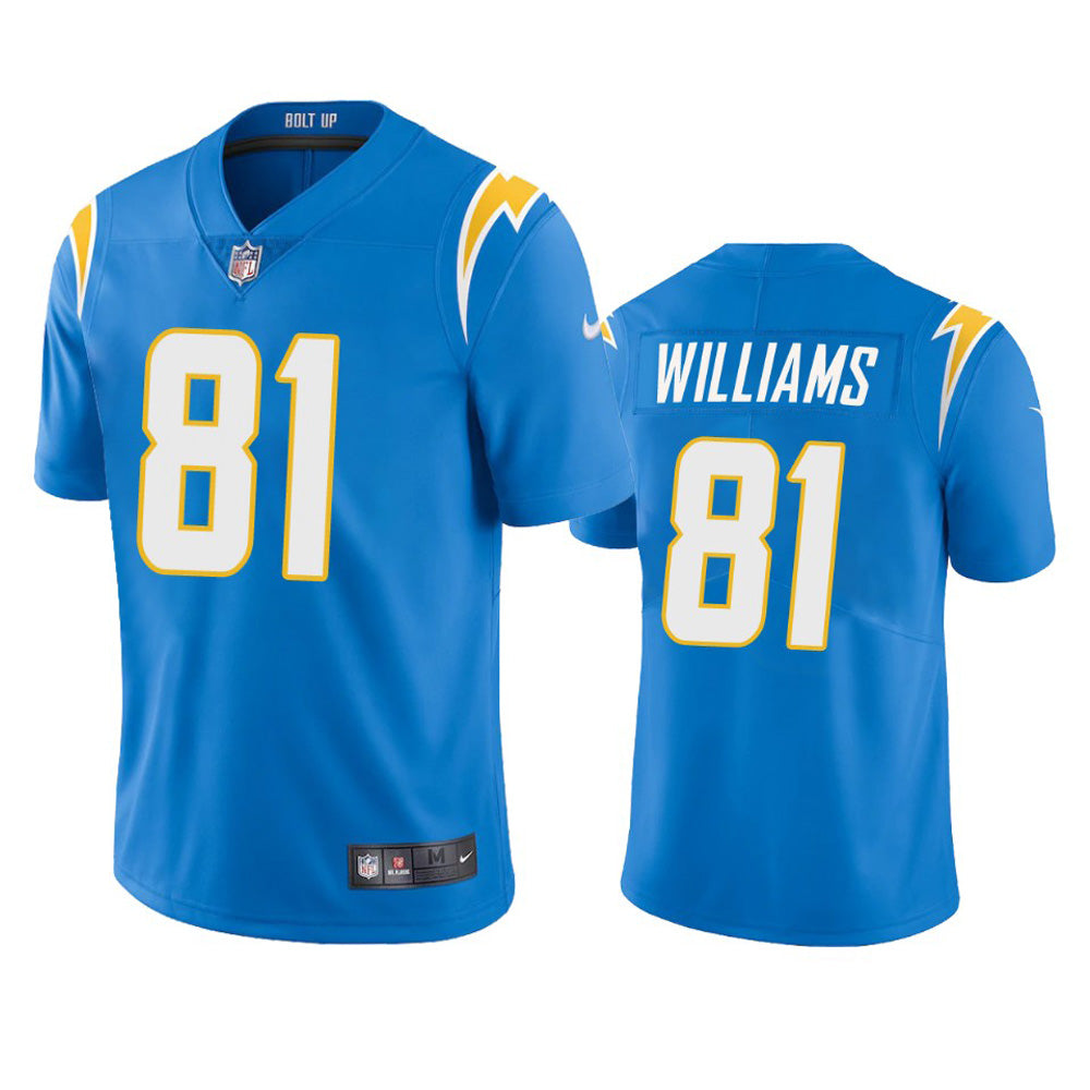 Men's Los Angeles Chargers Mike Williams Vapor Jersey - Powder Blue