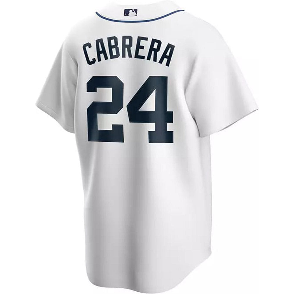 Youth Detroit Tigers Miguel Cabrera Cool Base Replica Home Jersey - White